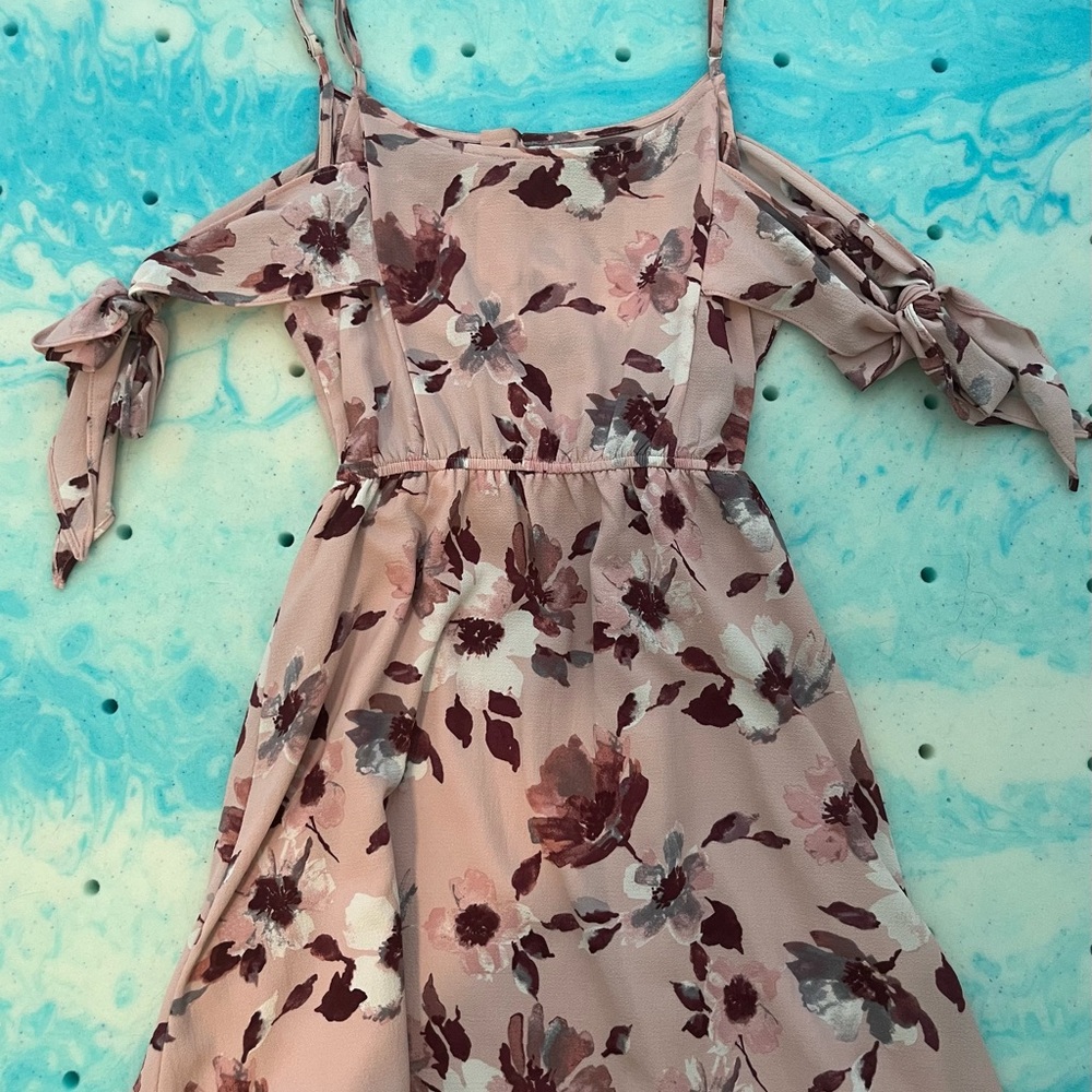 Floral women’s size S Dress with Shoulder Ties brand papaya summer dress
#Y2K